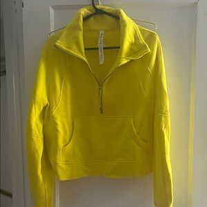 lululemon athletica Yellow Sweater